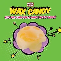 WaxSnax Tropical Fruit Flavored Chewy Gushing Wax Candy (85g)