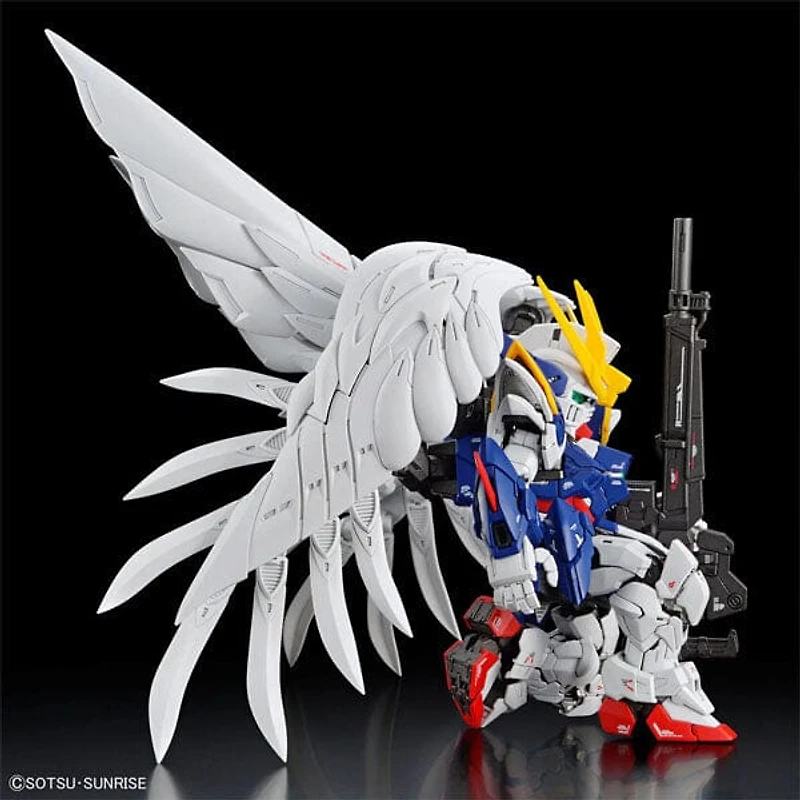 BANDAI Hobby MGSD XXXG-00W0 Wing Gundam Zero EW 1/144 Scale 5" Model Kit