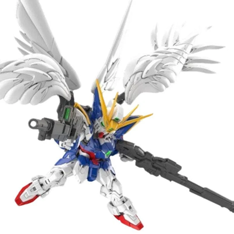 BANDAI Hobby MGSD XXXG-00W0 Wing Gundam Zero EW 1/144 Scale 5" Model Kit