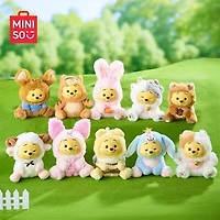 MINISO x Disney: Winnie The Pooh "Naughty Team" Series Plush Keychain Blind Box (1pc)
