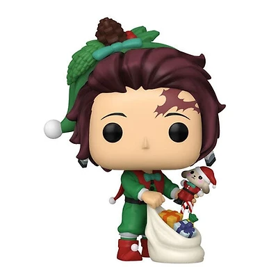 Funko Pop Plus! Demon Slayer- Tanjiro Holiday Figure