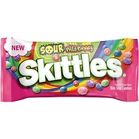 SKITTLES Sour Wild Berry Candy Single Pack