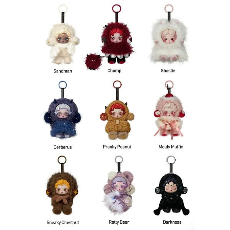 Pop Mart x Skullpanda: You Found Me! Series Plush Keychain Blind Box (1pc)