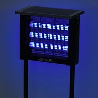 Zapperella 3-in-1 LED Solar Powered Bug Zapper