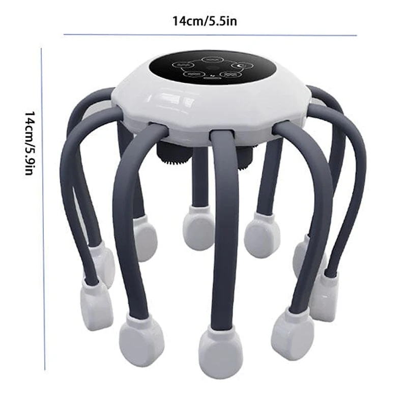 Quantum Zentacle 360-Degree Cordless Octopus Scalp & Head Massager