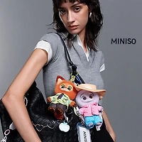 MINISO x Disney: Zootopia Series Plush Keychain Blind Box (1pc)