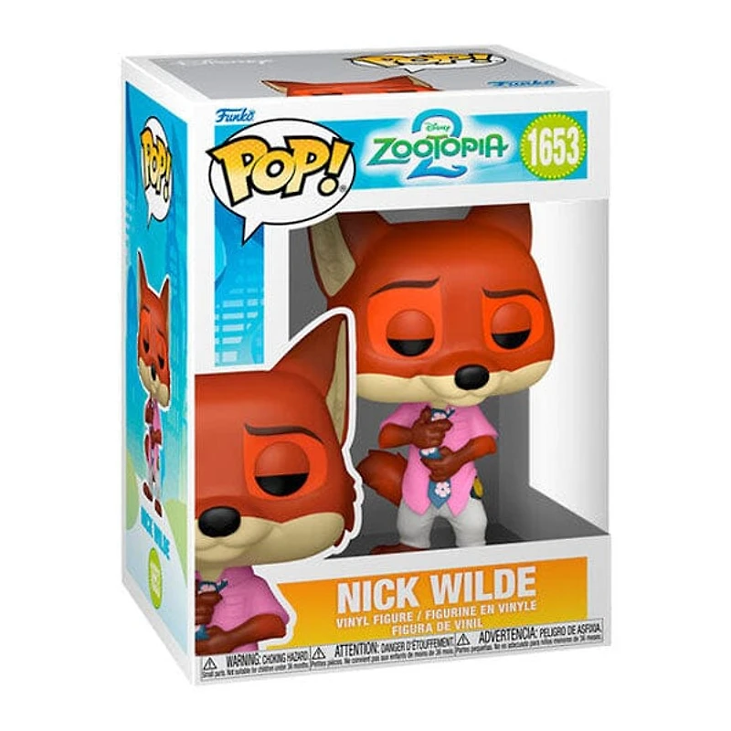 Funko Pop! Disney: Zootopia 2 - Nick Wilde Figure