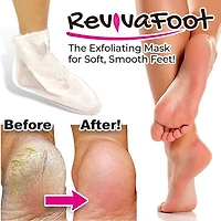 RevivaFoot Exfoliating Foot Peel Masks (2pk) | As Seen On Social!