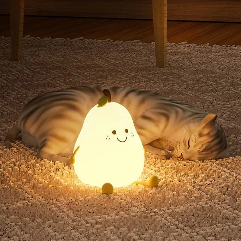 Peari: The Adorable Decorative Pear Night Light | 7 Color Modes