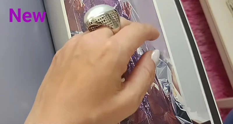 Carolina Olivares pearl ring