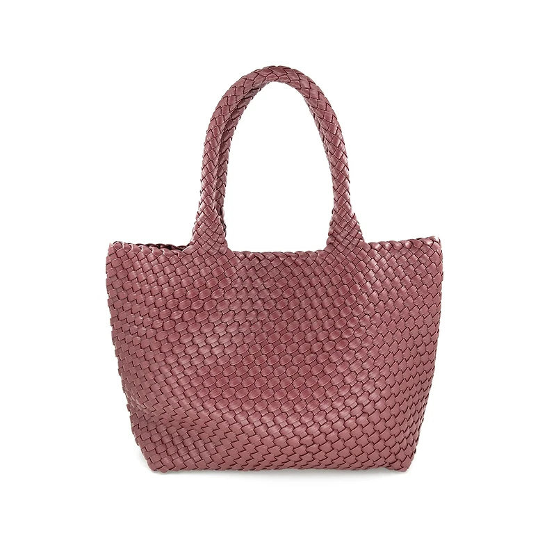 Bc braided woven tote