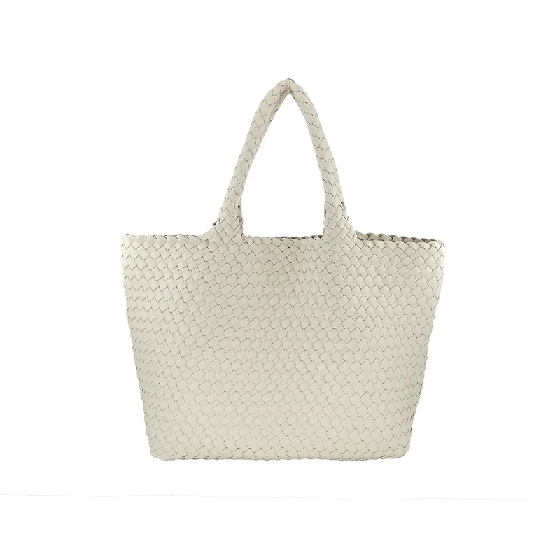 Bc braided woven tote