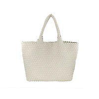 Bc braided woven tote
