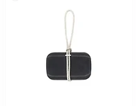 B satin clutch