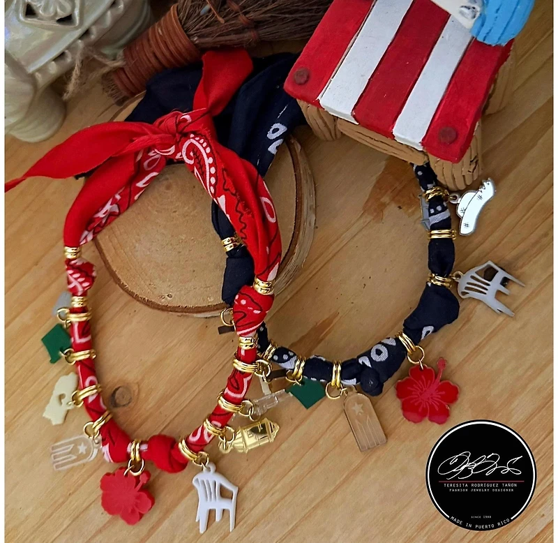 Trt Residencia bandana necklace