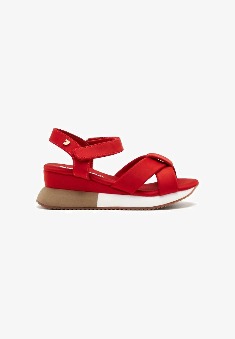 Gioseppo Heath red shoes