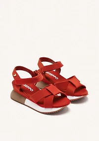 Gioseppo Heath red shoes