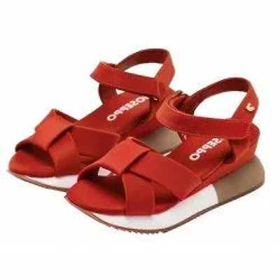 Gioseppo Heath red shoes