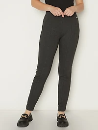 Pantalon habillé étroit semi-ajusté à enfiler