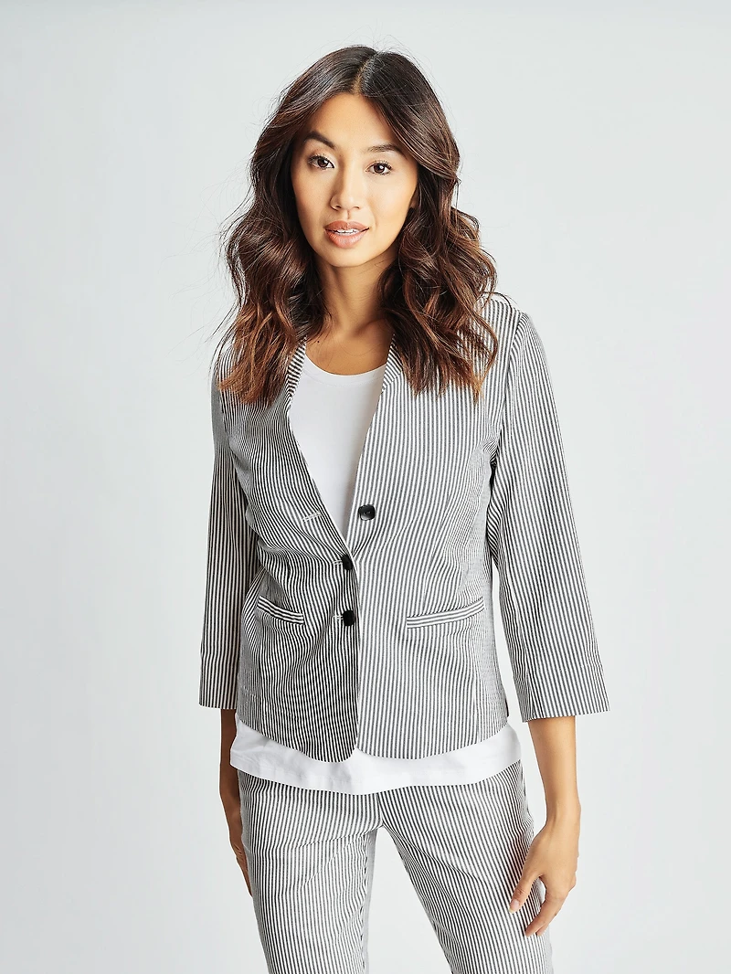 Veston semi-ajusté