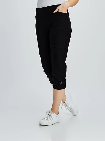 Pull-on capri