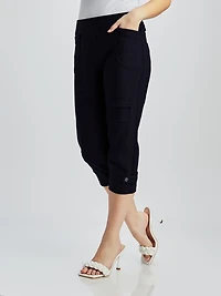 Pull-on capri