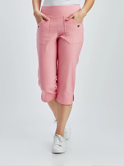 Pull-on capri