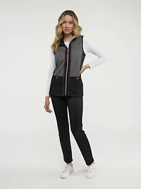 Long-sleeve semi-fitted cardigan