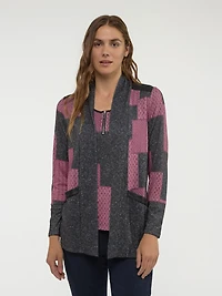 Long-sleeve semi-fitted t-shirt