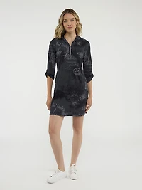 Robe midi en tricot