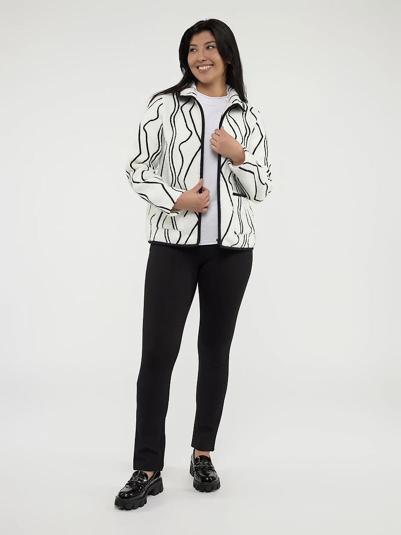 Veste semi-ajustée