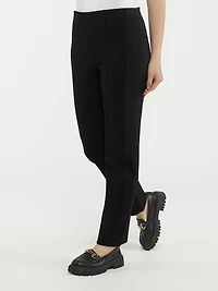 Narrow semi-fitted pull-on pant