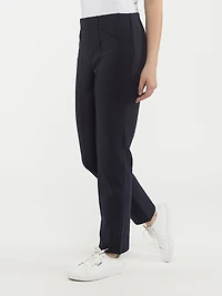Narrow semi-fitted pull-on pant