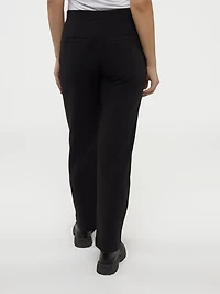 Pantalon habillé droit semi-ajusté à enfiler
