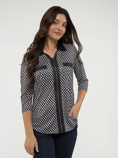 3/4 sleeve blouse