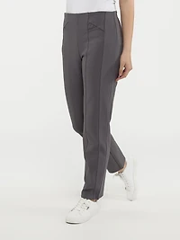 Pantalon étroit semi-ajusté à enfiler