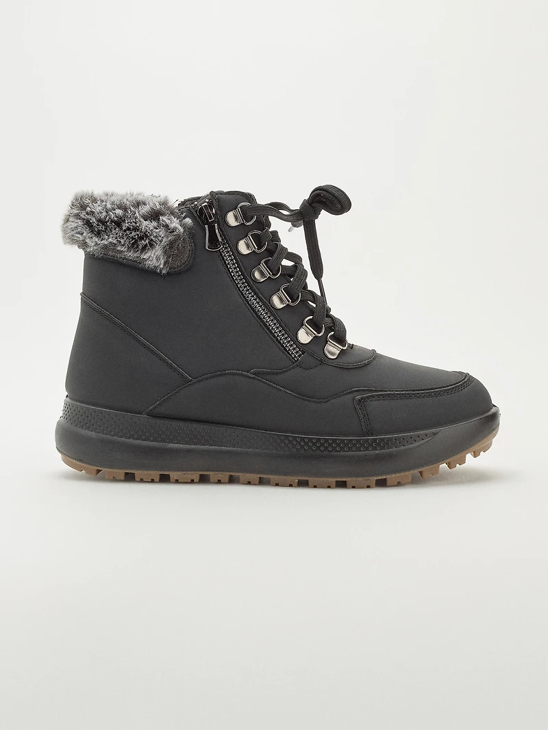 Bottes d'hiver à talons compensés