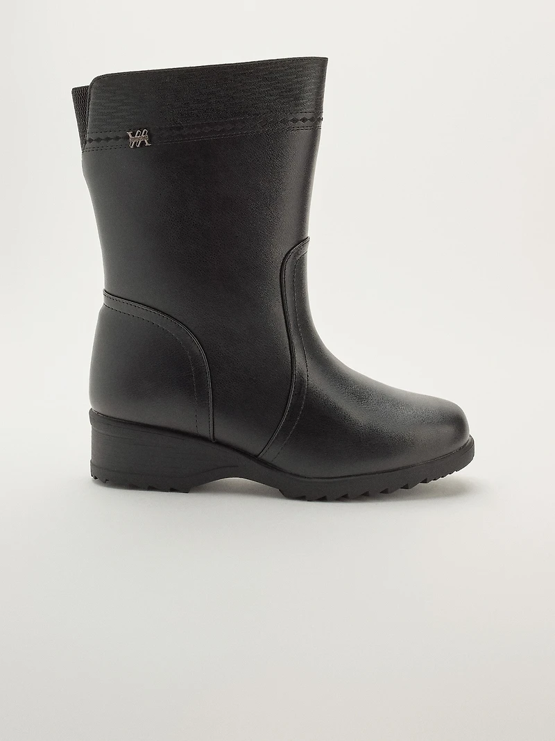 Flat heels winter boots