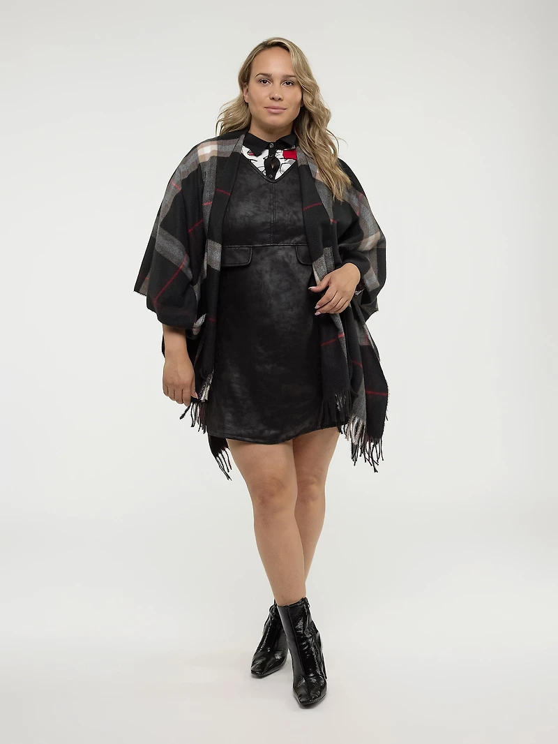 Poncho en tricot