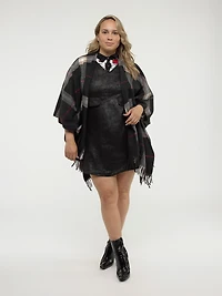 Poncho en tricot