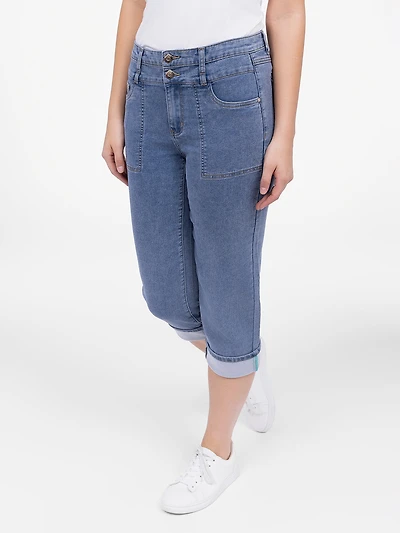 Capri en denim
