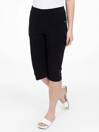 Pull-on capri