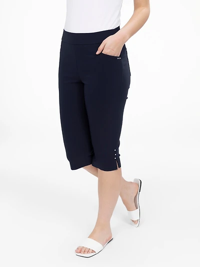 Pull-on capri