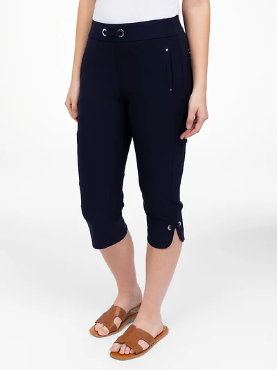 Pull-on capri