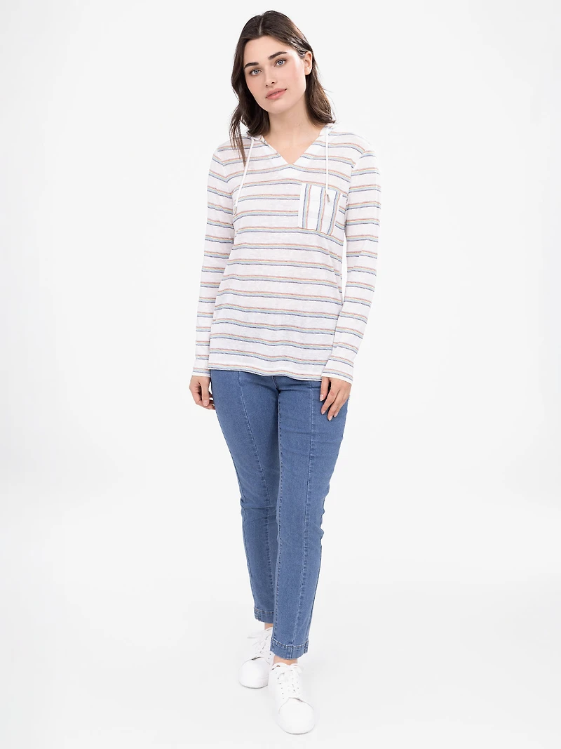 Semi-fitted knit tunic