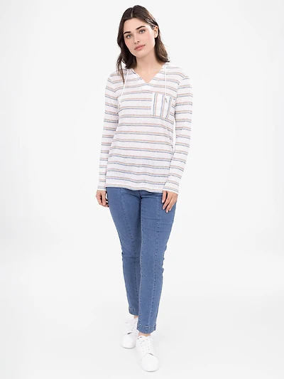 Semi-fitted knit tunic