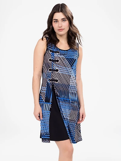 Robe midi en tricot