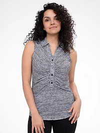 Semi-fitted tank top