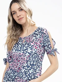 T-shirt semi-ajusté à manches courtes