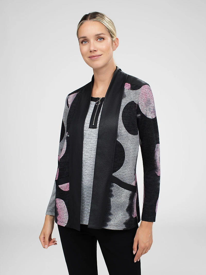 T-shirt semi-ajusté à manches longues